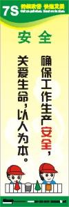 7s管理標語 7s宣傳標語 7s標語圖片 7S-安全