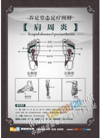 足療標語 足療圖片 肩周炎