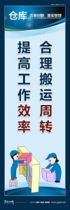 庫房管理標語 合理搬運周轉(zhuǎn)