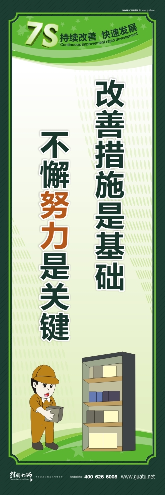 7s現(xiàn)場管理圖片 改善措施是基礎(chǔ) 不懈努力是關(guān)鍵