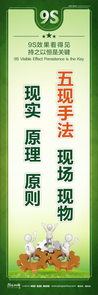 9S五現(xiàn)手法  現(xiàn)場 現(xiàn)物 現(xiàn)實(shí)  原理  原則